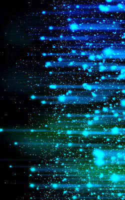 Rolgordijn verduisterend Blauwe hagel