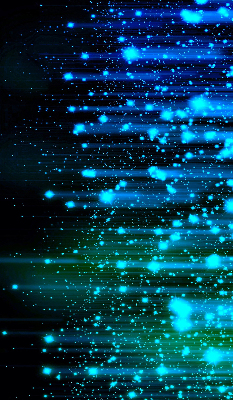 Rolgordijn verduisterend Blauwe hagel