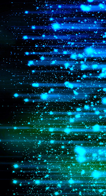 Rolgordijn verduisterend Blauwe hagel