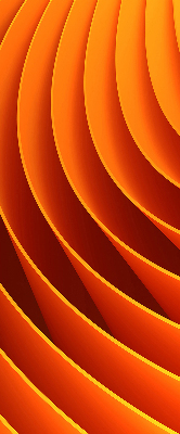 Rolgordijn voor het raam Oranje abstractie