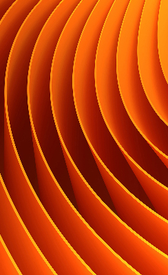 Rolgordijn voor het raam Oranje abstractie