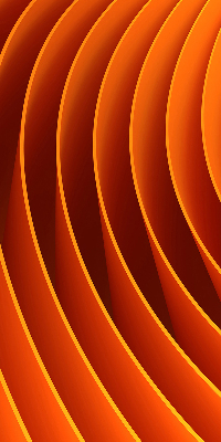 Rolgordijn voor het raam Oranje abstractie