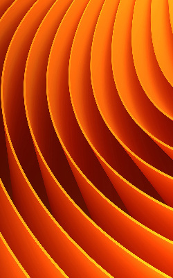 Rolgordijn voor het raam Oranje abstractie