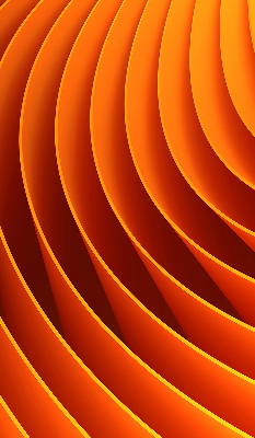 Rolgordijn voor het raam Oranje abstractie