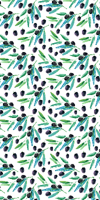 Rolgordijn verduisterend Bladeren en pruimen