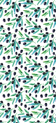 Rolgordijn verduisterend Bladeren en pruimen