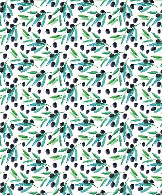 Rolgordijn verduisterend Bladeren en pruimen