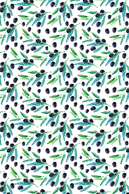 Rolgordijn verduisterend Bladeren en pruimen