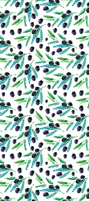 Rolgordijn verduisterend Bladeren en pruimen