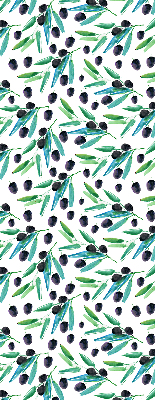 Rolgordijn verduisterend Bladeren en pruimen