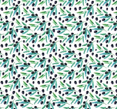 Rolgordijn verduisterend Bladeren en pruimen