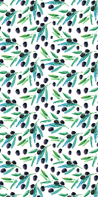 Rolgordijn verduisterend Bladeren en pruimen