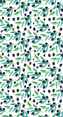 Rolgordijn verduisterend Bladeren en pruimen