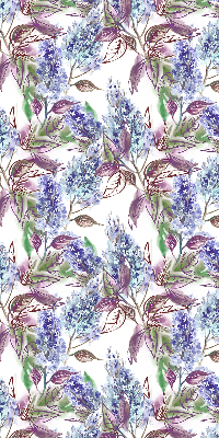 Rolgordijn voor het raam Zomerbloemen