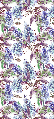 Rolgordijn voor het raam Zomerbloemen