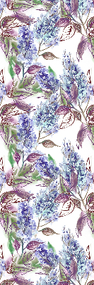 Rolgordijn voor het raam Zomerbloemen