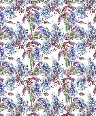 Rolgordijn voor het raam Zomerbloemen