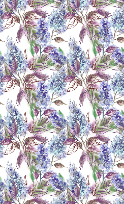 Rolgordijn voor het raam Zomerbloemen