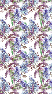 Rolgordijn voor het raam Zomerbloemen