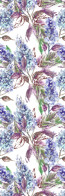 Rolgordijn voor het raam Zomerbloemen