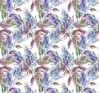 Rolgordijn voor het raam Zomerbloemen