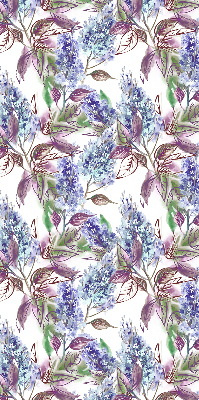 Rolgordijn voor het raam Zomerbloemen