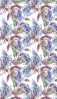 Rolgordijn voor het raam Zomerbloemen