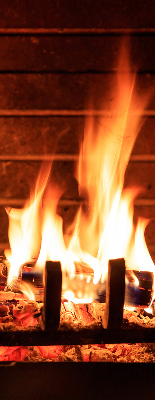 Rolgordijn verduisterend Haard