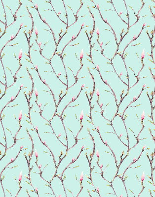 Rolgordijn verduisterend Twijgen