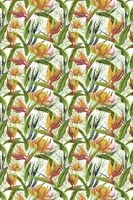 Rolgordijn voor het raam Exotische planten