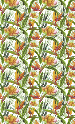 Rolgordijn voor het raam Exotische planten