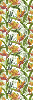 Rolgordijn voor het raam Exotische planten