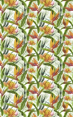 Rolgordijn voor het raam Exotische planten