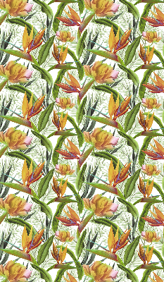 Rolgordijn voor het raam Exotische planten