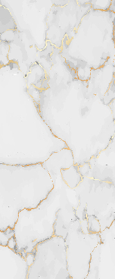 Rolgordijn voor het raam Wit marmer