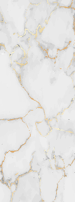 Rolgordijn voor het raam Wit marmer