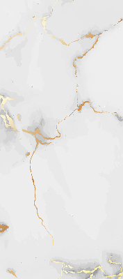 Rolgordijn voor het raam Wit marmer