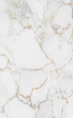 Rolgordijn voor het raam Wit marmer