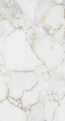 Rolgordijn voor het raam Wit marmer