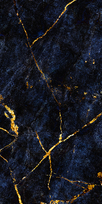 Rolgordijn voor het raam Marineblauw marmer