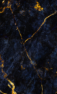 Rolgordijn voor het raam Marineblauw marmer