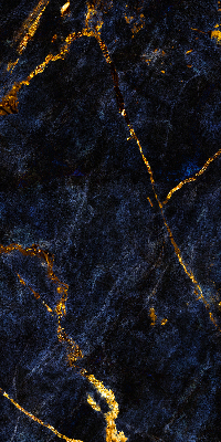 Rolgordijn voor het raam Marineblauw marmer