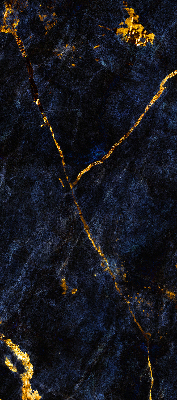 Rolgordijn voor het raam Marineblauw marmer