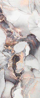 Rolgordijn verduisterend Grijs marmer