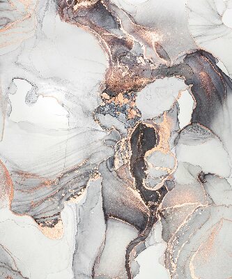 Rolgordijn verduisterend Grijs marmer