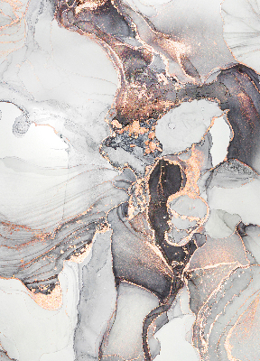 Rolgordijn verduisterend Grijs marmer