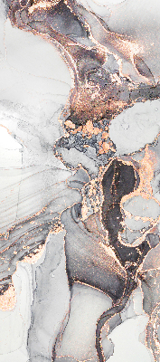 Rolgordijn verduisterend Grijs marmer