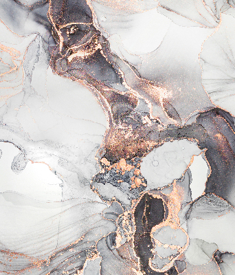 Rolgordijn verduisterend Grijs marmer