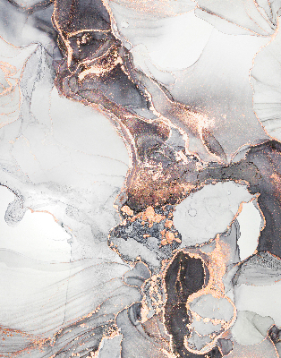 Rolgordijn verduisterend Grijs marmer