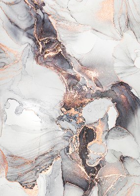 Rolgordijn verduisterend Grijs marmer